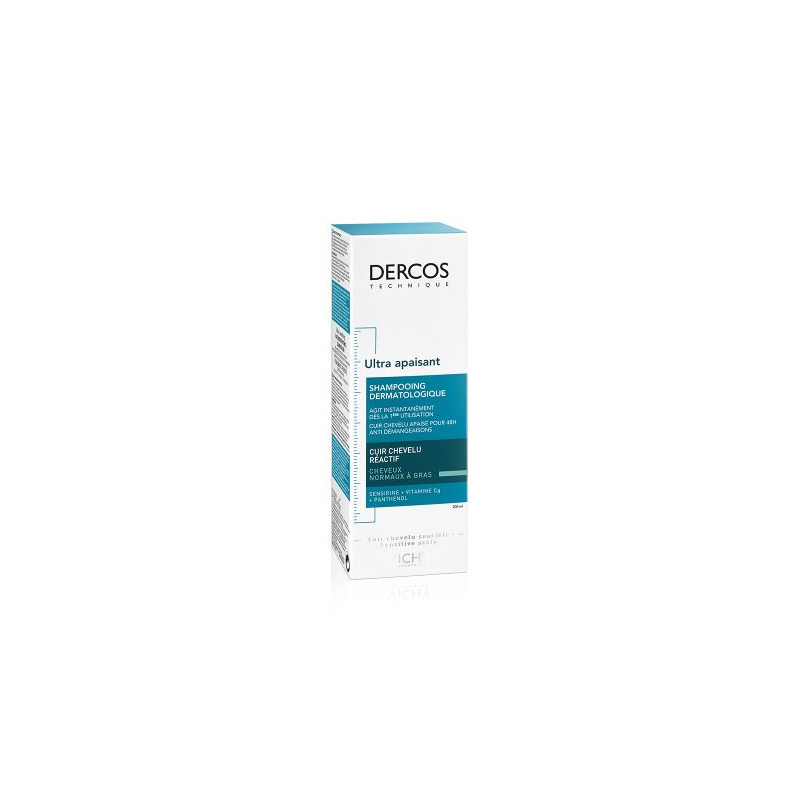 DERCOS CHAMPÚ ULTRA CALMANTE PARA CABELLO NORMAL A GRASO Perfumería Júlia