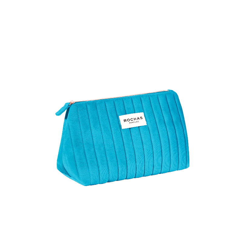 ROCHAS POUCH AZUL TERCIOPELO