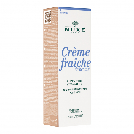 CRÈME FRAÎCHE DE BEAUTÉ® FLUIDE MATIFIANT HIDRATANT 48H