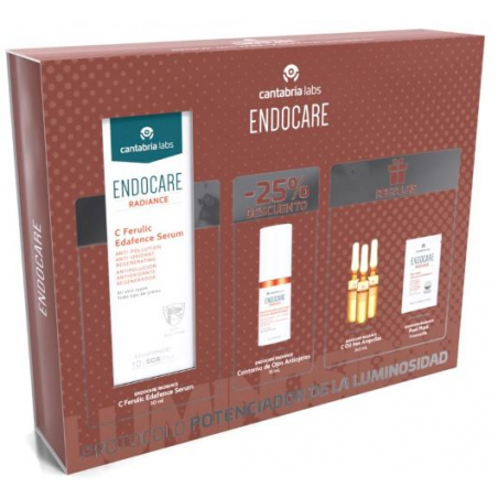 SET CANTABRIA LABS ENDOCARE PROTOCOLO POTENCIADOR DE LUMINOSIDAD