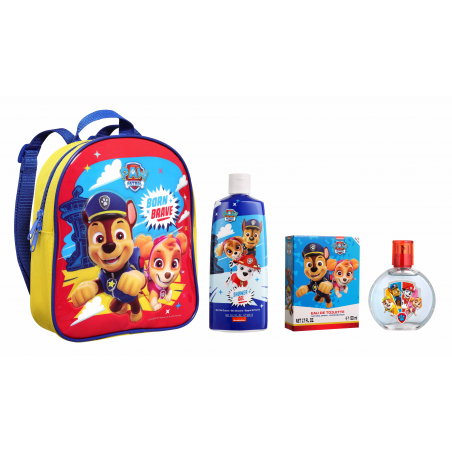 SET PAW PATROL MOCHILA EAU DE TOILETTE