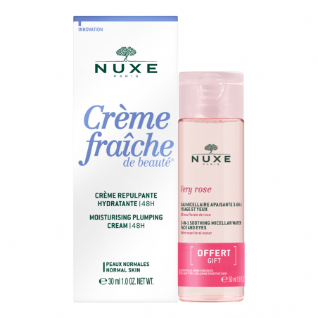 SET CREMA REPULPANTE HIDRATANTE 48H CRÈME FRAÎCHE DE BEAUTÉ