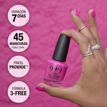 OPI NAIL LACQUER ESMALTE DE UÑAS DURACIÓN DE HASTA 7 DÍAS