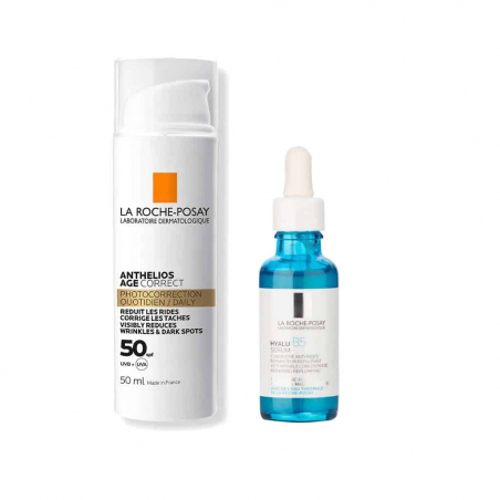 SET ANTHELIOS AGE CORRECT SPF50  + SÉRUM HYALU B5 10 ML