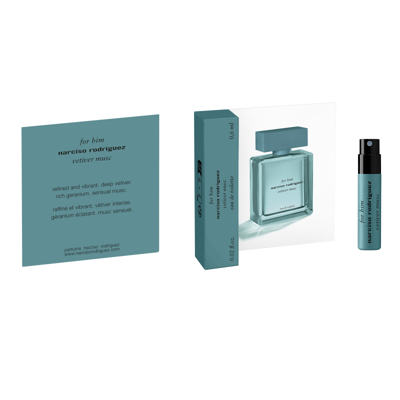 MUESTRA NARCISO RODRIGUEZ VETIVER MUSC EDT 0,6ML