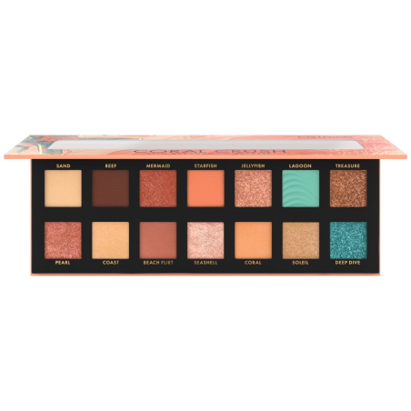 PALETA DE SOMBRAS DE OJOS CORAL CRUSH SLIM