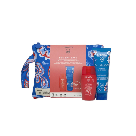 SET BEE SUN SAFE FLUIDO FACIAL TOQUE SECO SPF50+ AFTER SUN DE REGALO