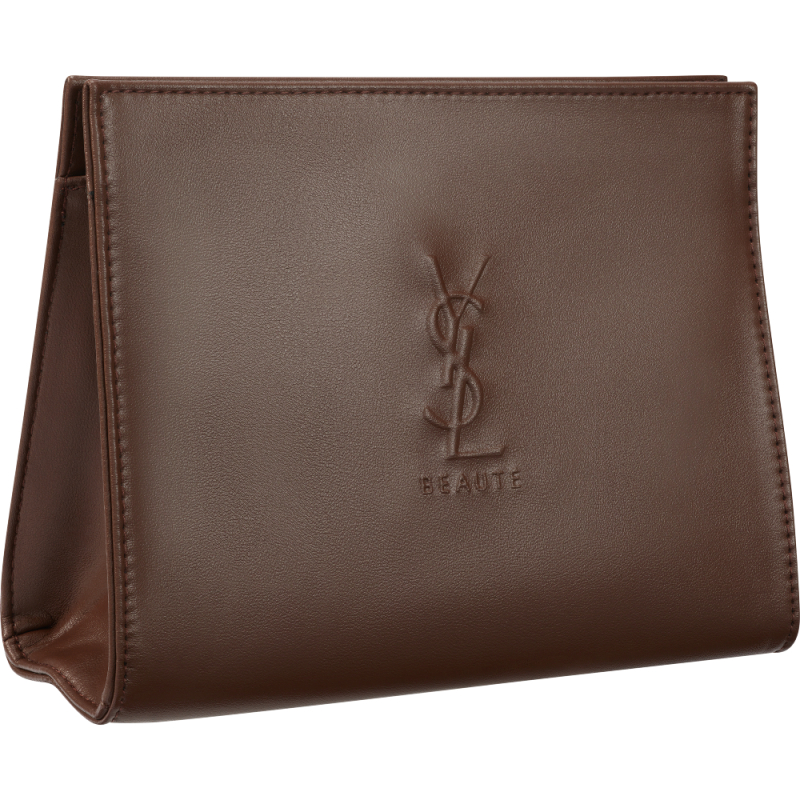 YSL Large Pouch Brown