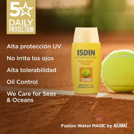 FOTOPROTECTOR FUSION WATER MAGIC BY ALCARAZ SPF50