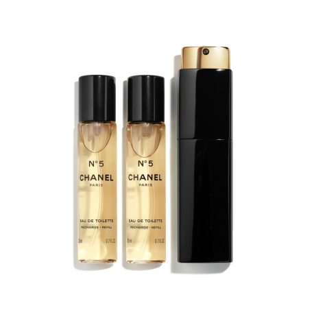 N°5 EAU DE TOILETTE VAPORIZADOR PARA EL BOLSO 3X20ML