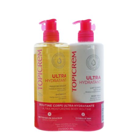 DUO ULTRA HYDRATANT ACEITE DE DUCHA + LECHE CORPORAL HIDRANTE