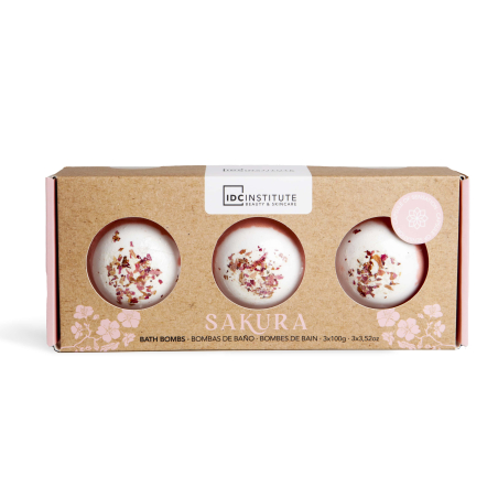 Idc Institute Zen Bath Bombs Trio Dried Flowers