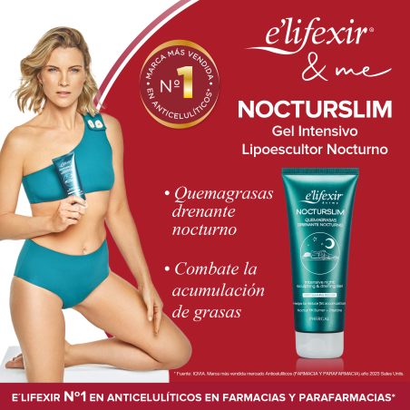 Nocturslim Crema Anticelulítica Intensiva Quemagrasas Reductora Noche