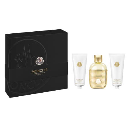 Set Moncler Pour Femme Eau de Parfum con Shower Gel y Body Cream