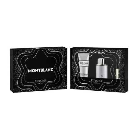 Set Montblanc Platinum Eau de Parfum con Gel de Ducha