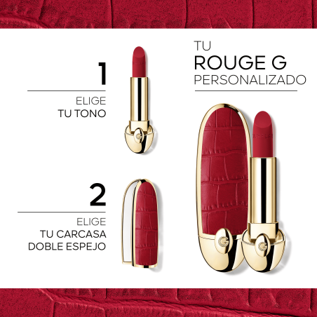 Rouge G Carcasa Joya con Doble Espejo de Guerlain | Perfumería Júlia