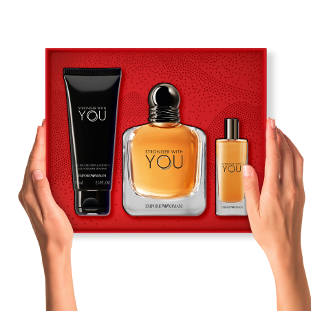 Set de Navidad Armani Stronger With You Eau de Toilette