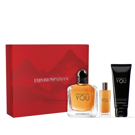 Set de Navidad Armani Stronger With You Eau de Toilette