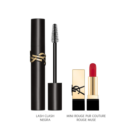 Set de Navidad Máscara de Pestañas Lash Clash + Mini Rouge Pur Couture