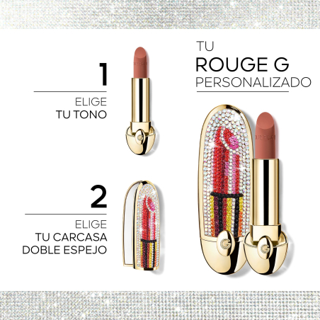 Rouge G Embrasse-moi! Carcasa Joya con Doble Espejo Edición Limitada