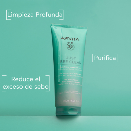 Just Bee Clear Gel Limpiador Purificante