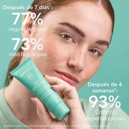 Just Bee Clear  Crema Anti-Imperfecciones Matificante Hidratante