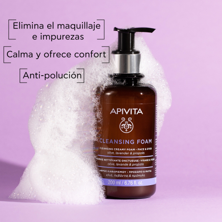 Crema Espuma Limpiadora Rostro y Ojos