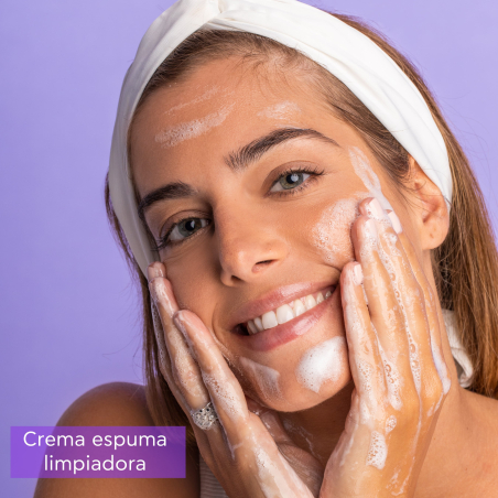 Crema Espuma Limpiadora Rostro y Ojos