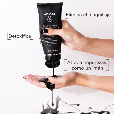 Gel Limpiador Negro Rostro y Ojos