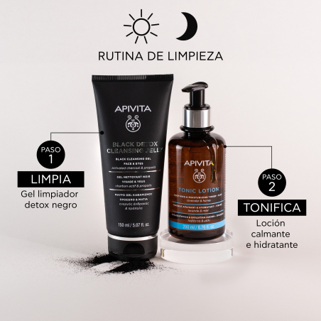 Gel Limpiador Negro Rostro y Ojos