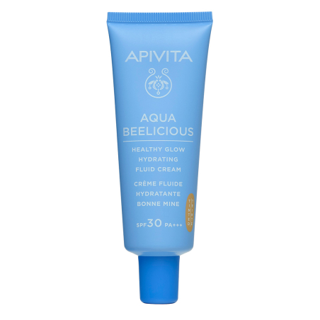 Aqua Beelicious Crema Fluida Iluminadora Hidratante Spf 30 con Color