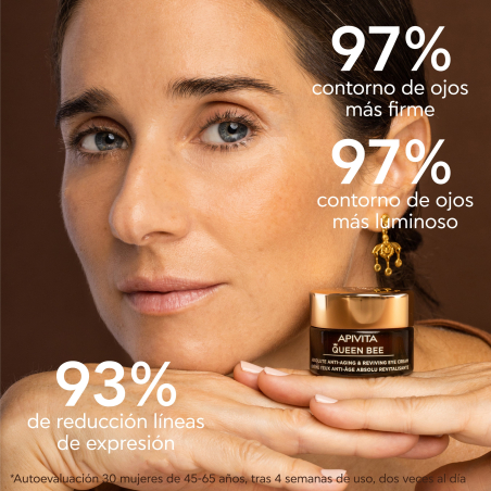 Queen Bee Crema Contorno de Ojos Revitalizante Antiedad