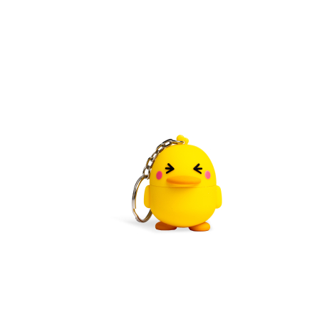 World Animals Lip Balm Keychain