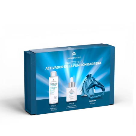 Set Endocare Serum Age Barrier  + Regalo Agua Micelar Y Diadema