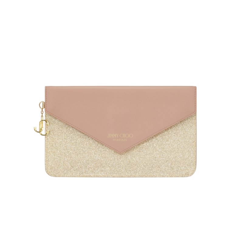 Jimmy Choo Pink & Gold Pouch