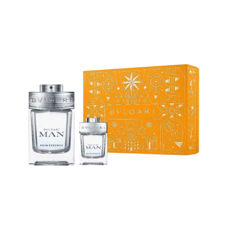 Set Bvlgari Man Rain Essence Eau de Parfum - Estuche de Navidad