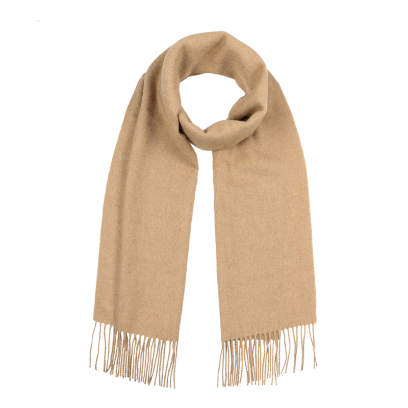 Pashmina Beige de Navidad