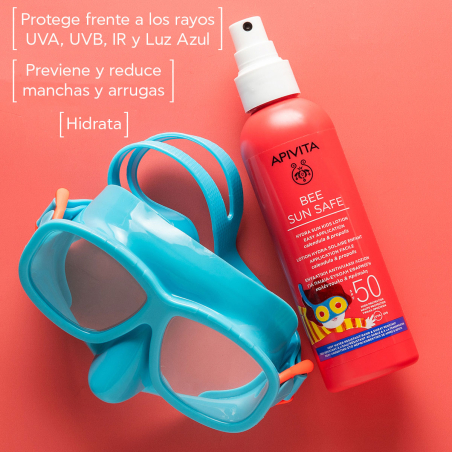 Bee Sun Safe Hydra Sun Loción Spray para Niños SPF 50