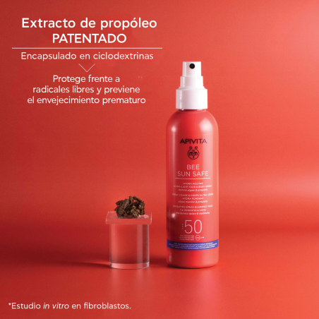 Bee Sun Safe Hydra Fresh Spray para Rostro y Cuerpo SPF 50