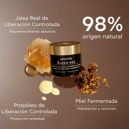 Queen Bee Crema Regeneradora Antiedad Absoluto Textura Ligera