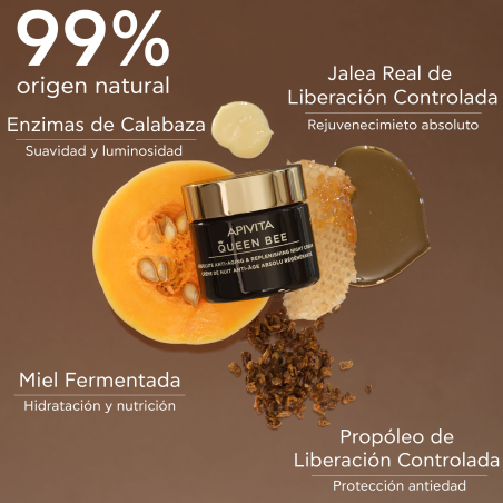 Queen Bee Crema de Noche Reconstituyente Antiedad Absoluto