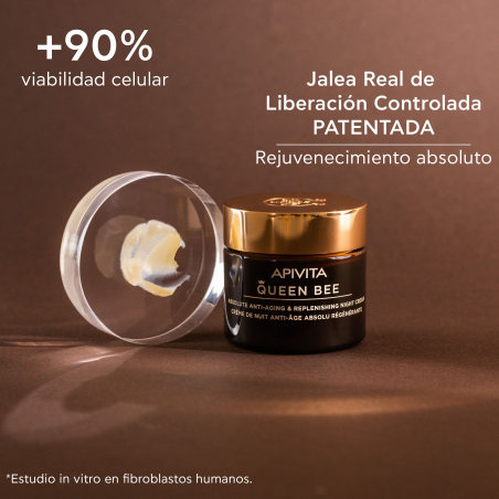 Queen Bee Crema de Noche Reconstituyente Antiedad Absoluto