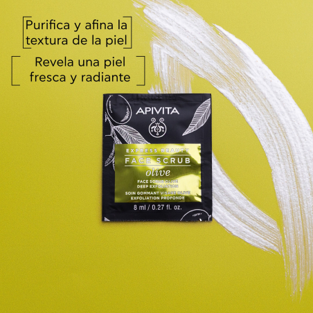 Express Beauty Mascarilla Facial Exfoliante Intensiva con Oliva 2X8 ml