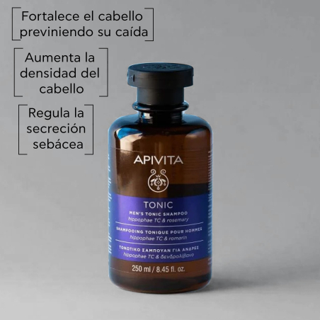 Champú Tonificante para Hombre para la Caída del Cabello