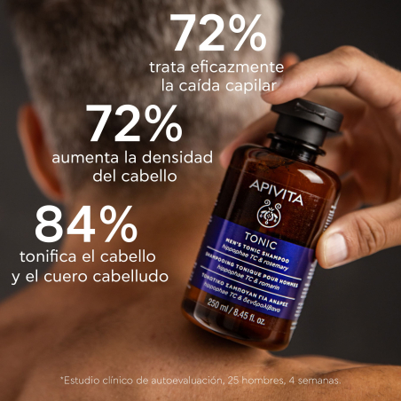 Champú Tonificante para Hombre para la Caída del Cabello