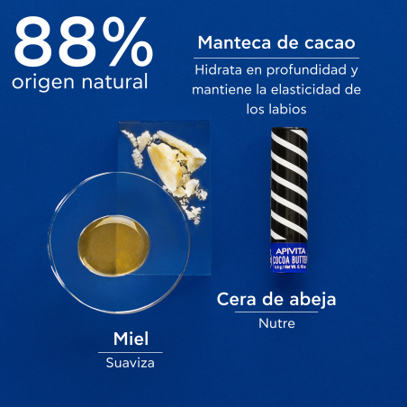 Bálsamo Labial Con Manteca De Cacao Spf20 Y Miel