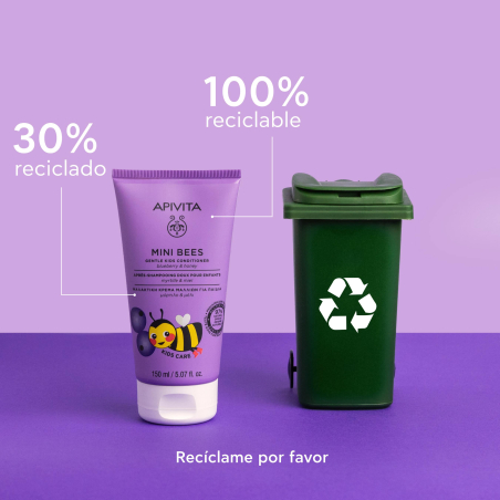 Mini Bees Acondicionador Suave Para Niños