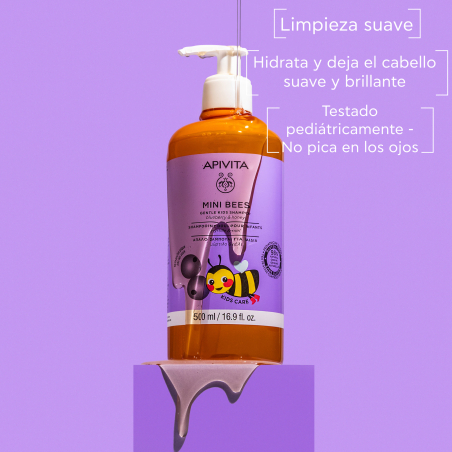 Mini Bees Champú Suave Para Niños