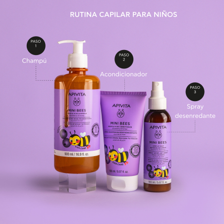 Mini Bees Champú Suave Para Niños