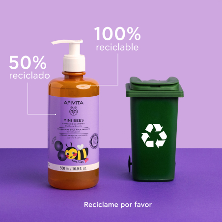 Mini Bees Champú Suave Para Niños